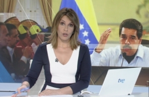 Los telediarios de TVE han dedicado más tiempo a Maduro que al paro en mayo